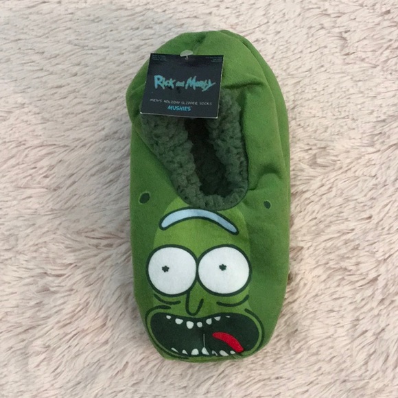 pickle rick slippers